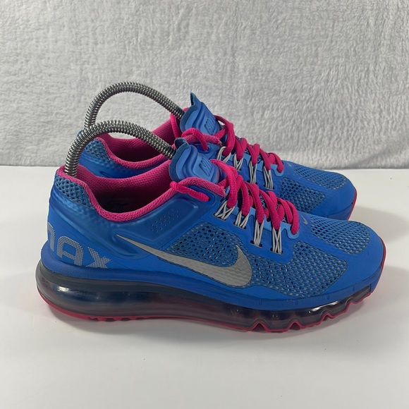 Nike Shoes - Nike Air Max 2013 (Size 5.5Y) Women’s 7 Blue/Pink